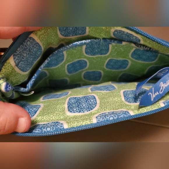 Vera Bradley Doodle Daisy Purse Retired Pattern EUC - Picture 4 of 8